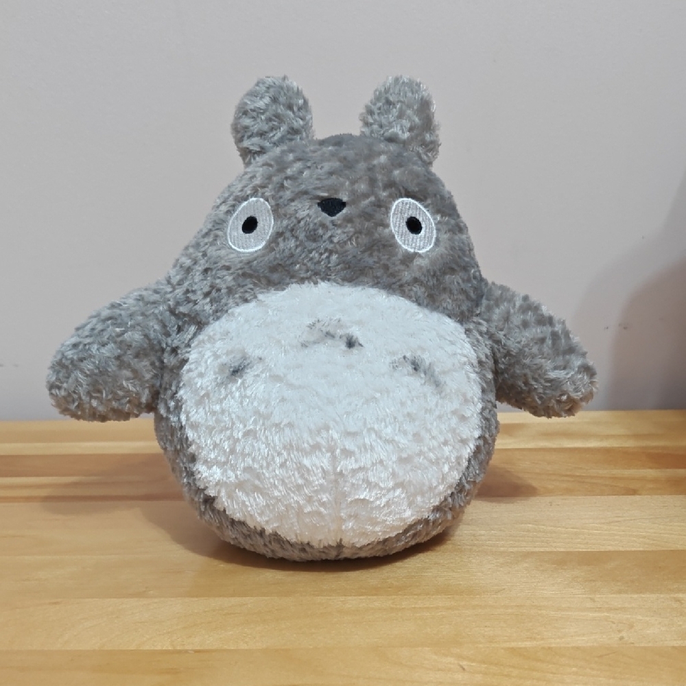 My Neighbor Totoro White And Gray Plush